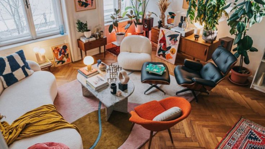 Decoración Mid-Century modern
