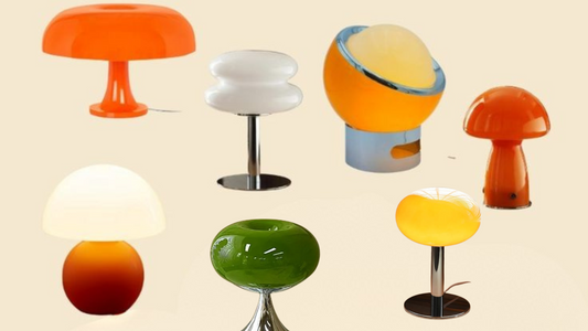 Lámparas Retrofuturistas: Nostalgia y Futuro en una Sola Pieza