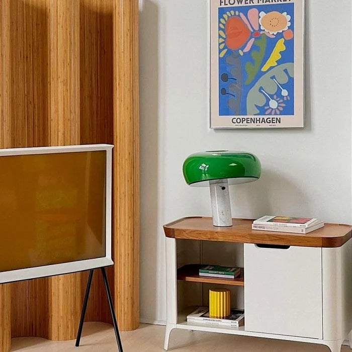 (PRE-VENTA) Lámpara de Mesa Snoopy color verde