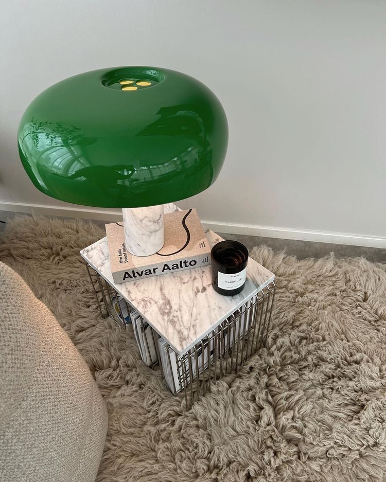 (PRE-VENTA) Lámpara de Mesa Snoopy color verde