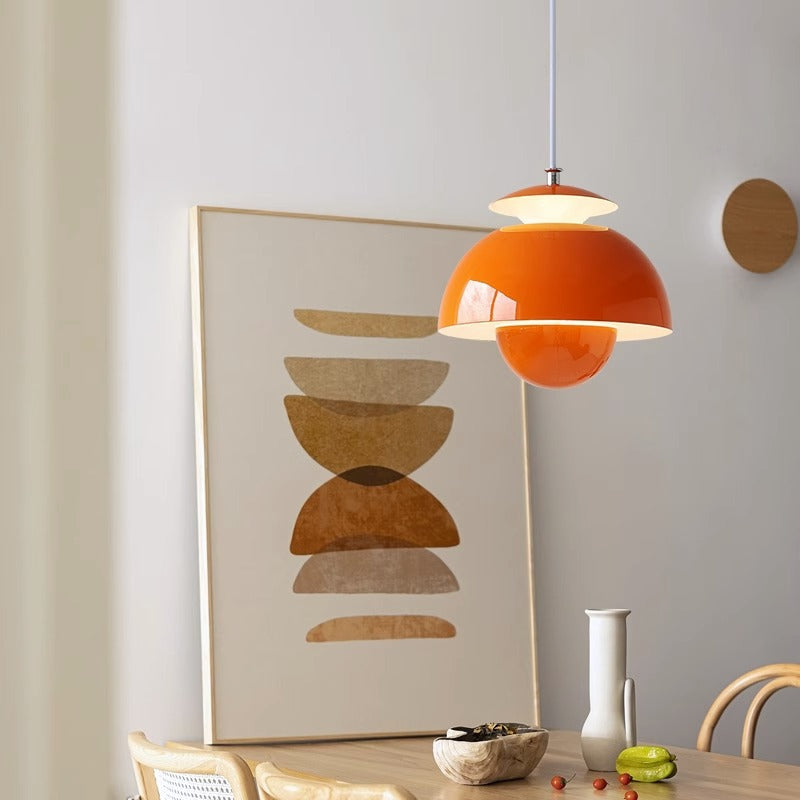 (PRE-VENTA) Lampara Colgante Neo Flowerpot Naranja