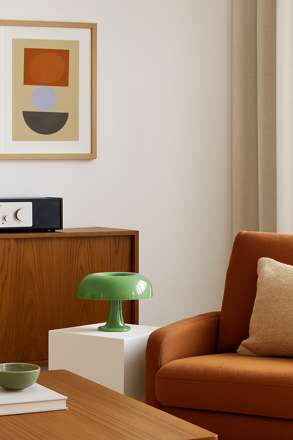 Lámpara Nesso Verde