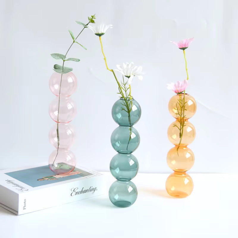 Florero de burbujas