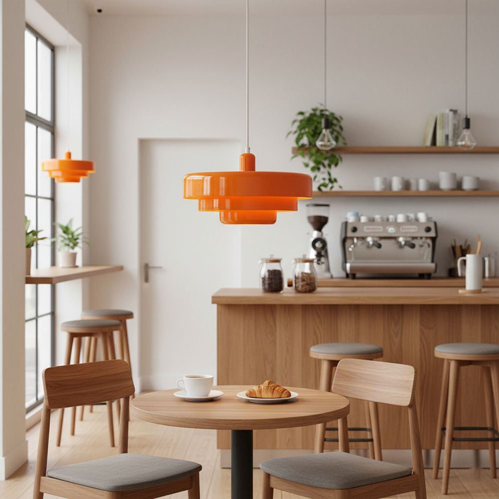 (PRE-VENTA) Lámpara Colgante Axis naranja