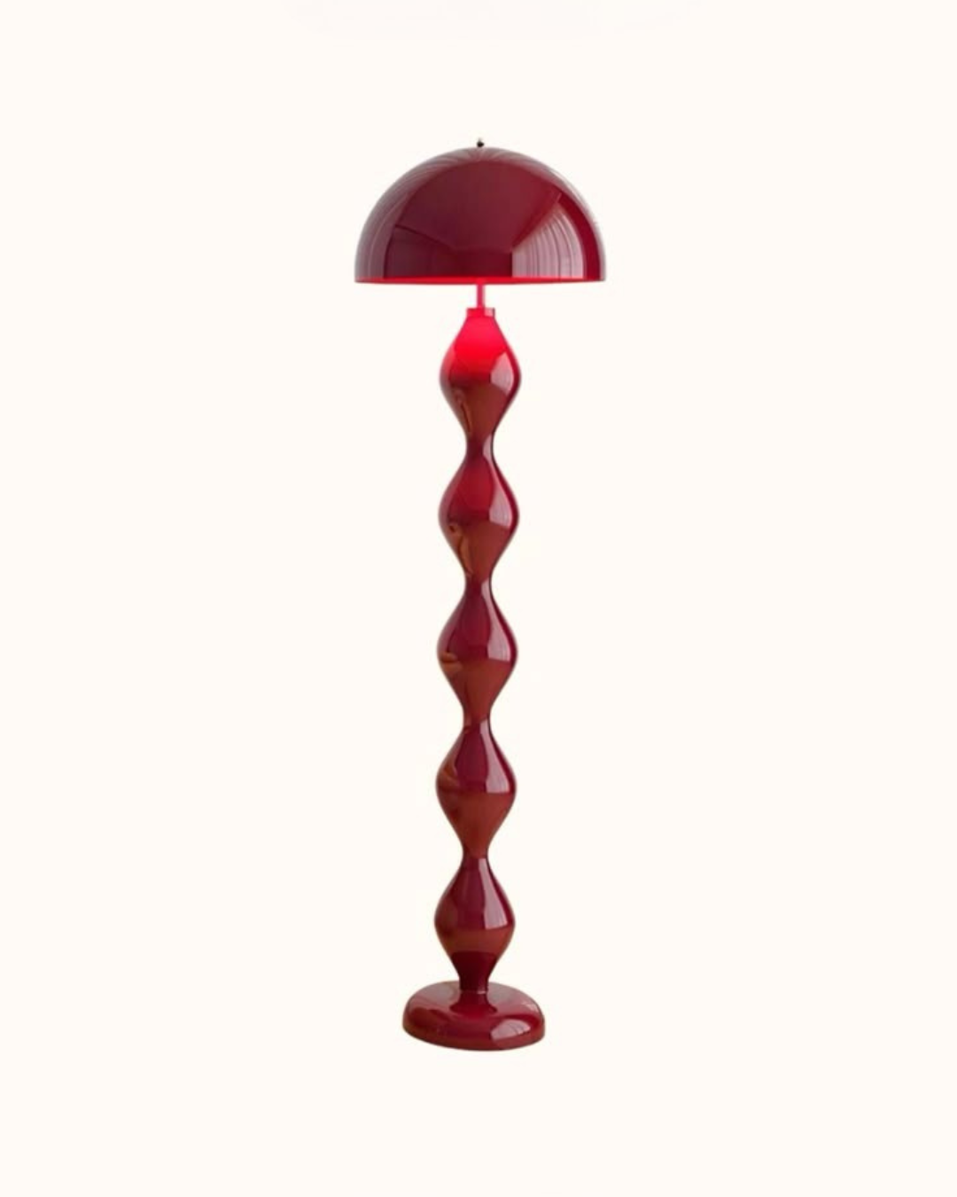 (PRE-VENTA) Lámpara de pie Ombrello roja
