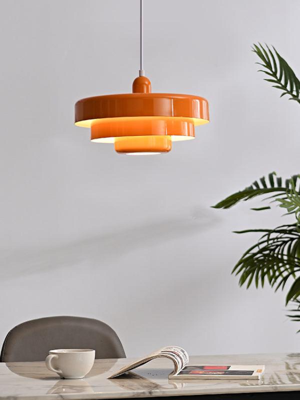 (PRE-VENTA) Lámpara Colgante Axis naranja