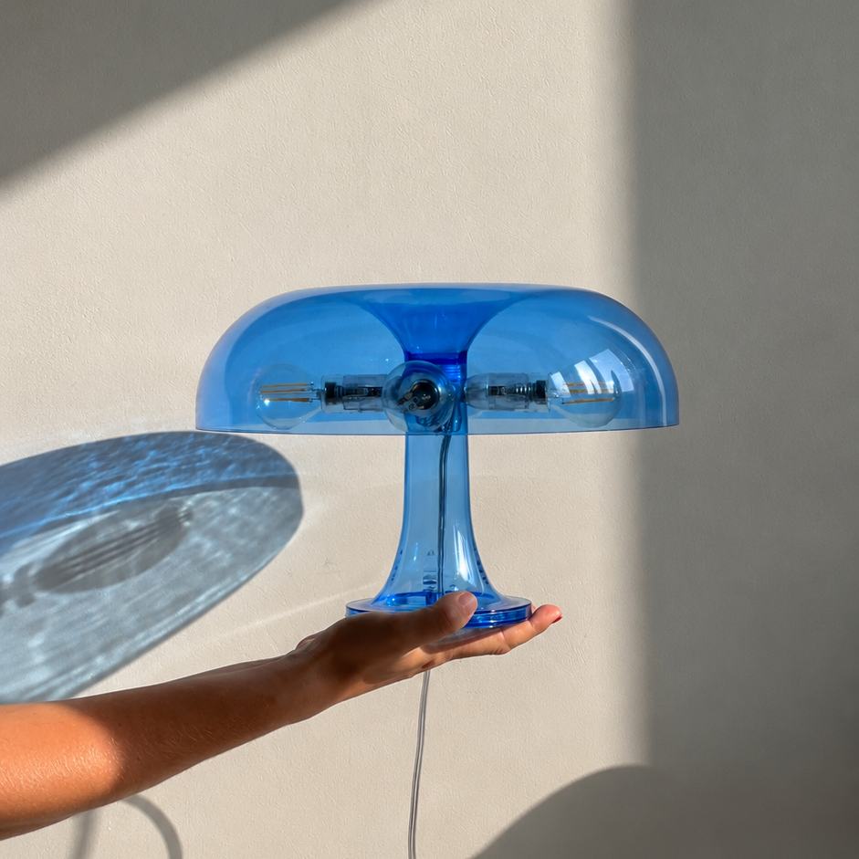 Lámpara Soletta vintage blue