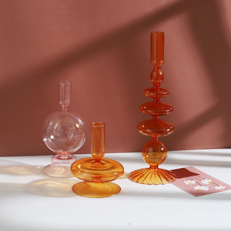 Candelabro Dreamer naranjo