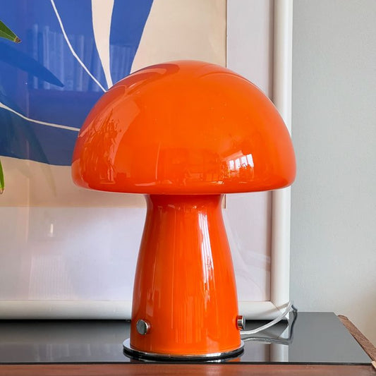 Lámpara Orange Mushroom