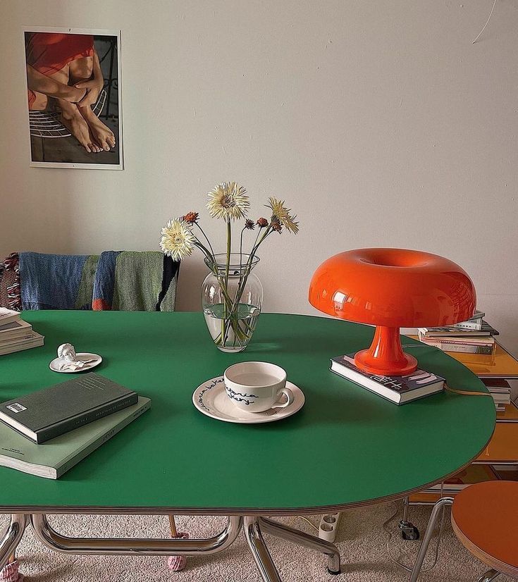 Lámpara Nesso Mushroom Naranja