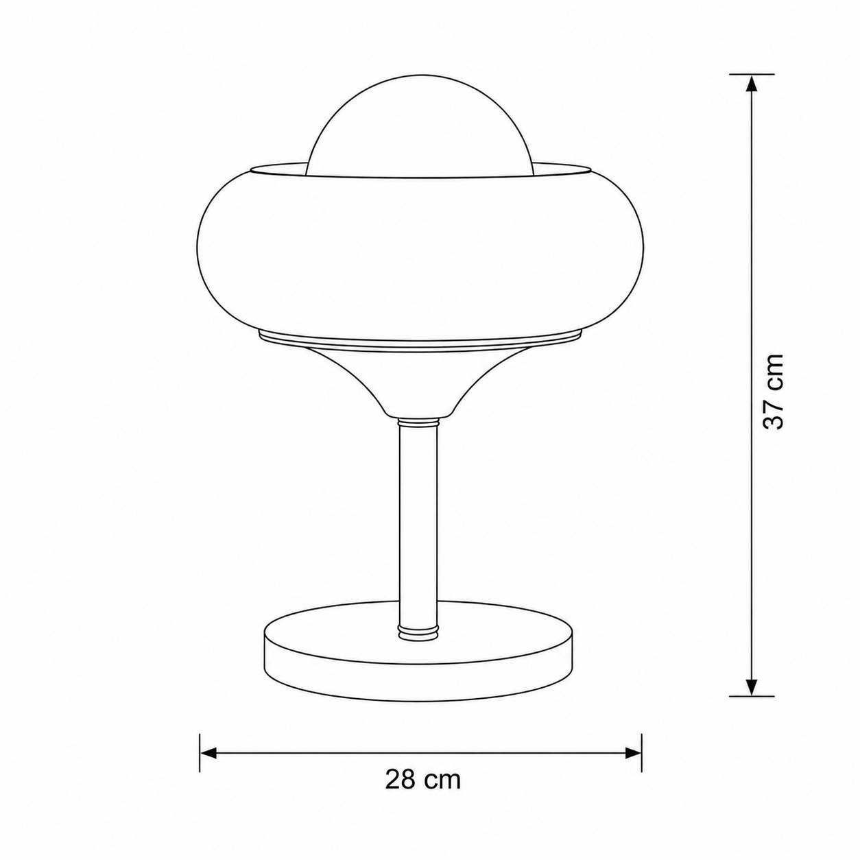 Lámpara de Mesa Virelli