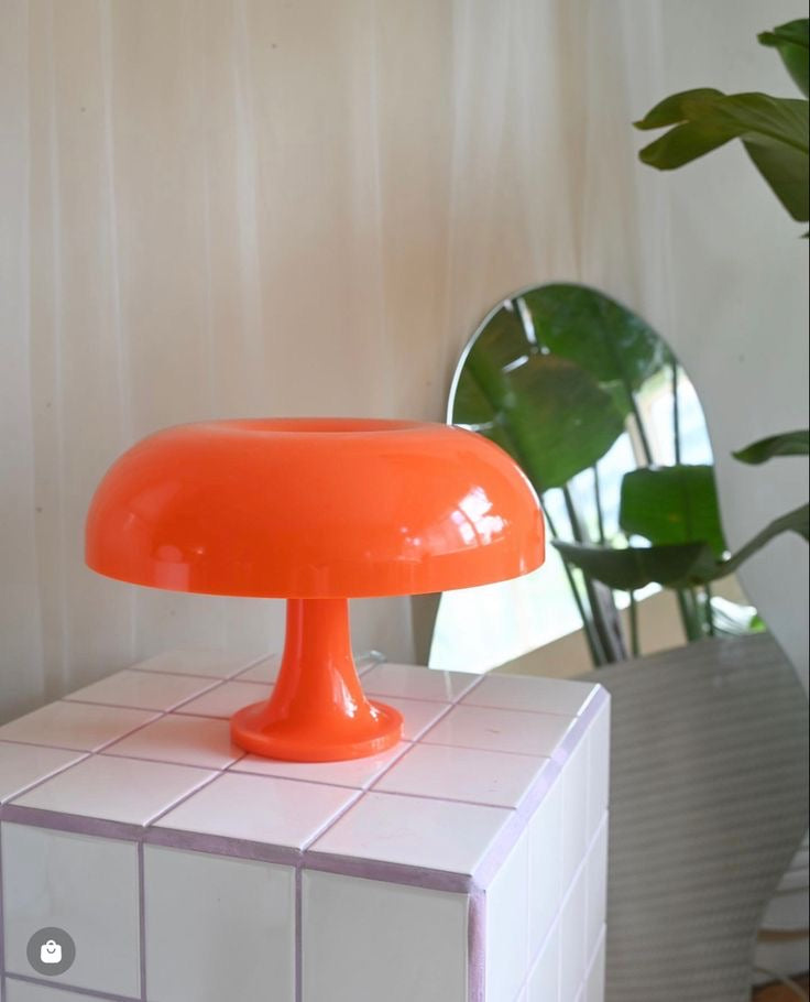Lámpara Nesso Mushroom Naranja