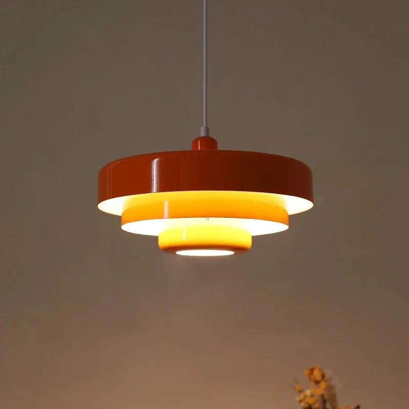 (PRE-VENTA) Lámpara Colgante Axis naranja