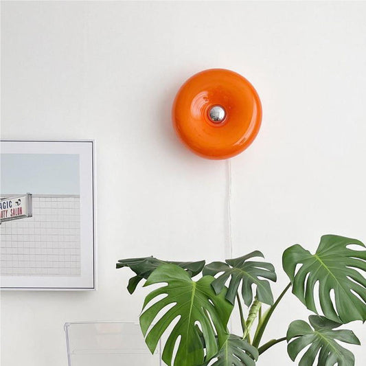 Lámpara Donut de muro