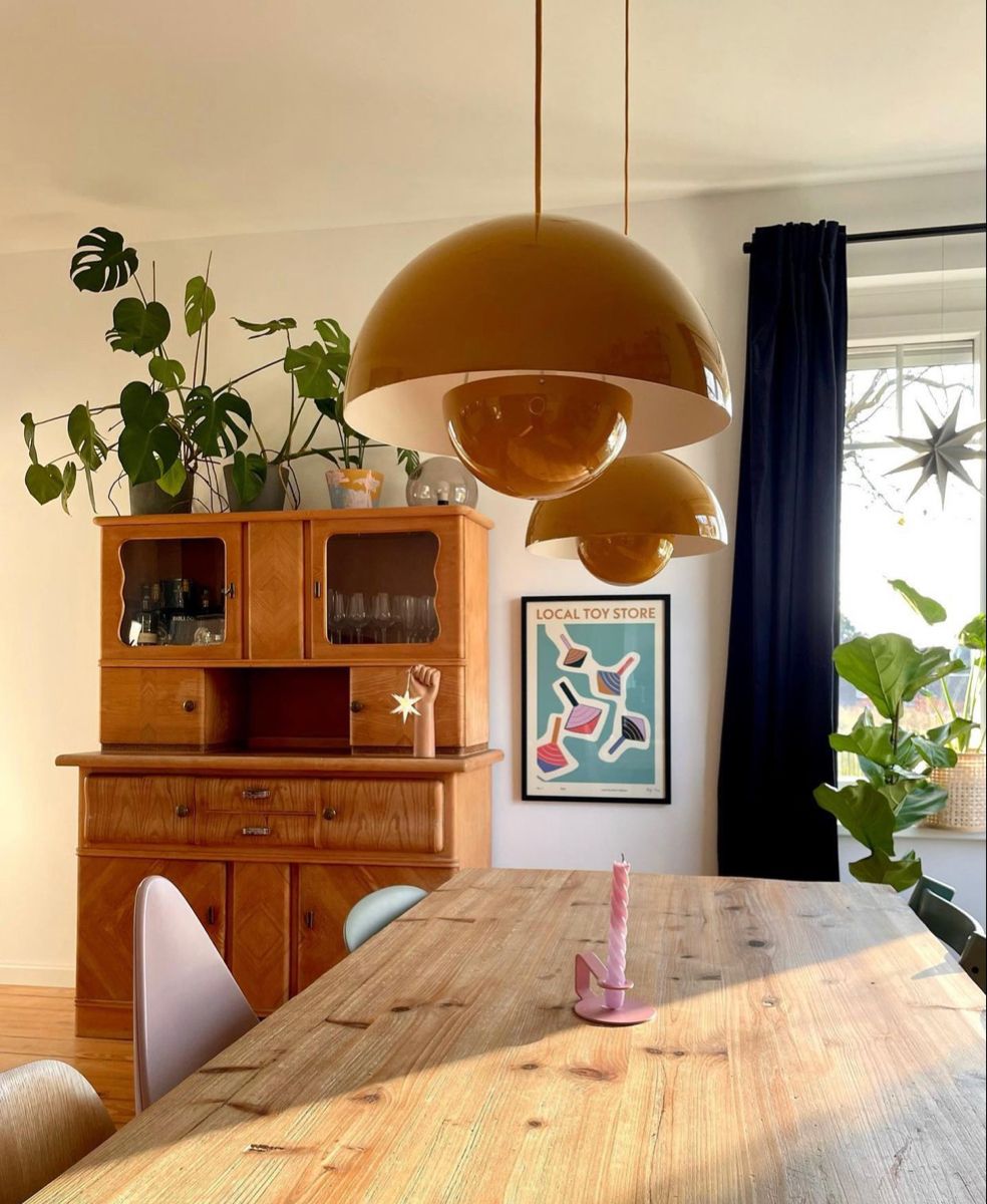 (PRE VENTA) Lámpara colgante Flowerpot amarillo